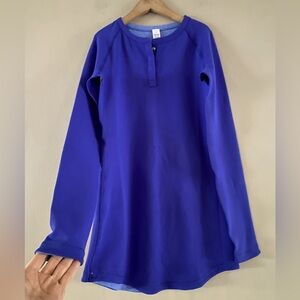 Lululemon Ivivva Girl’s Long Sleeve Activewear Dress Cobalt Blue/Purple Size 10